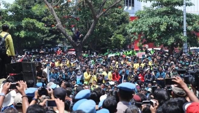 Aksi Demo Mahasiswa Inilah Agenda 4 Tuntutan Mereka