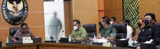 Rapat Terbatas Kemenpolhukam Aksi Demonstrasi