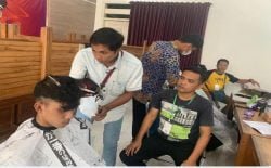 satgas | satgas | Tingkatkan Kemandirian Ekonomi Warga Disabilitas dan Kejar Paket, Banyuwangi Gelar Pelatihan Barbershop.