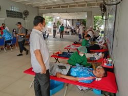 Donor darah | Donor darah | Pemdes Ciangsana dan Katar Marga Bakti Menggelar Donor Darah