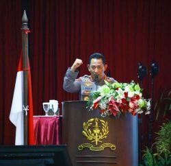 satgas | satgas | Dihadapan Dansat, Kapolri Tekankan Sinergitas TNI-Polri Harga Mati Demi Wujudkan Indonesia Emas 2045