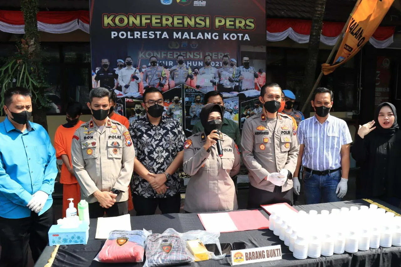 Polresta Malang Gagalkan Polresta Malang