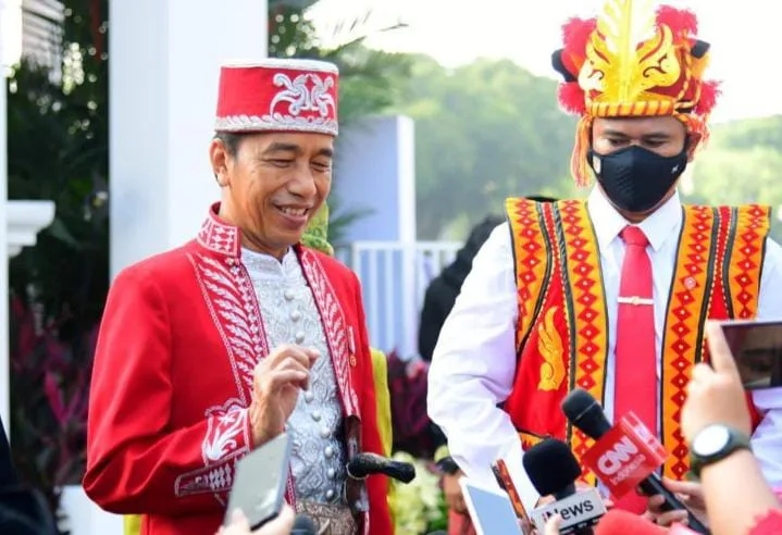 Presiden Jokowi HUT RI Ke 77 Presiden Jokowi