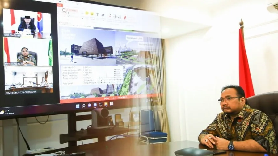 1664465932 Menag-Dubes RI Rapat