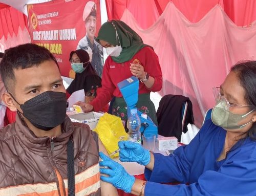 Warga Gembira BIN Kembali Laksanakan Vaksinasi Massal di Cisarua Bogor 
