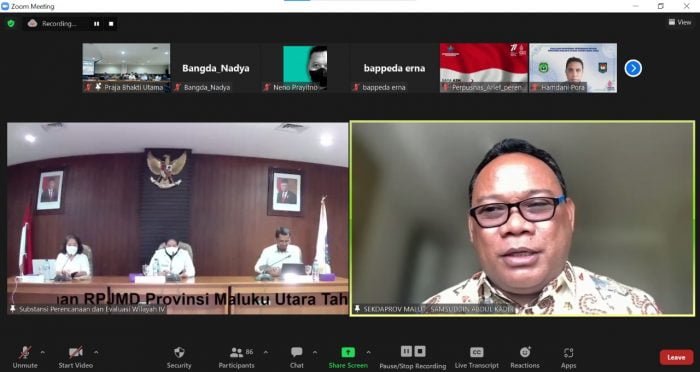 eko mujiarto | eko mujiarto | Kemendagri Laksanakan Evaluasi Ranperda Perubahan RPJMD Provinsi Maluku Utara