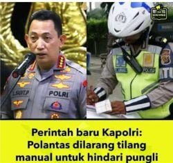 Kapolri Tegaskan Polantas