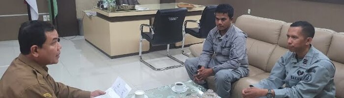 Bakamla Aceh Temui Bakesbangpol