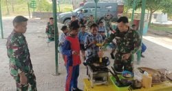 Satgas Yonif 126/KC | Satgas Yonif 126/KC Beri Pelatihan Tataboga di SMP Negeri 1 Senggi, Guru: Terimakasih Bapak TNI 