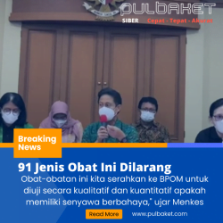 Daftar Obat Dilarang