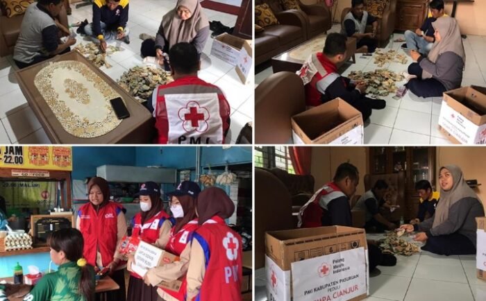 Relawan PMI | Apel Gelar Latihan | Relawan PMI Kabupaten Pasuruan Buka Donasi untuk Korban Gempa Bumi Cianjur