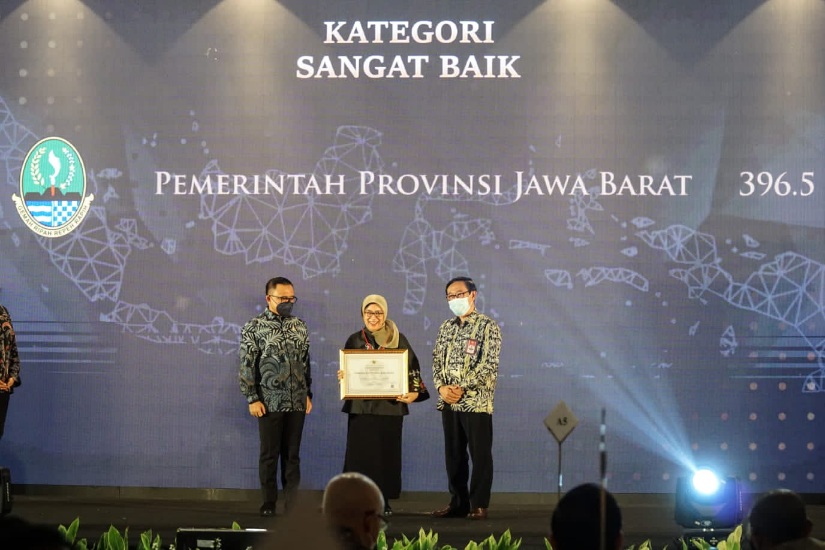 Pemda Provinsi Jabar Raih Anugerah Meritokrasi 2022, Sangat Baik |