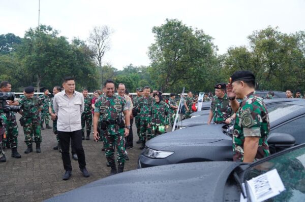Panglima TNI Distribusikan 388 Kendaraan Dinas