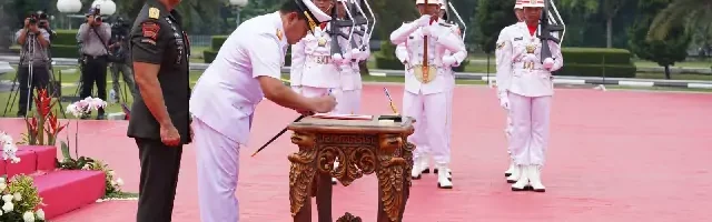 Sertijab Panglima TNI