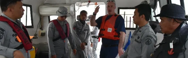 Bakamla RI dan USCG Gelar Latihan Small Boat Operation 2