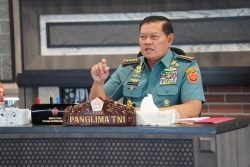 Panglima TNI Terima Paparan Rencana Pendidikan Reguler LI Sesko TNI TA 2023 PULBAKET