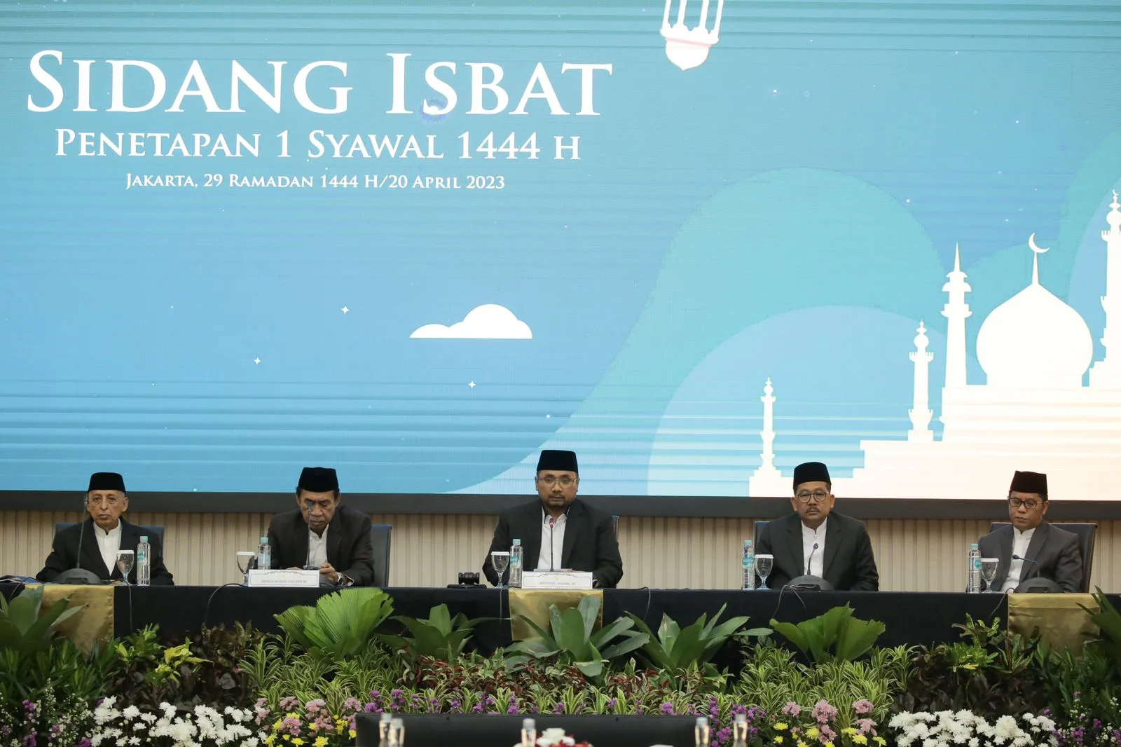 Pemerintah tetapkan 1 Syawal 1444 h