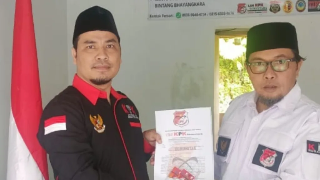 Abah Gunung Sunda Terima Mandat sebagai Ketua DPC LSM KPK Nusantara Kota Sukabumi