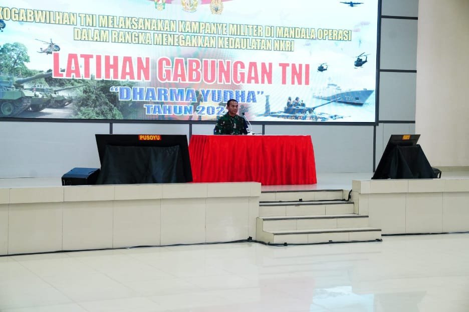 Dankodiklat TNI Tinjau Gladi Bersih