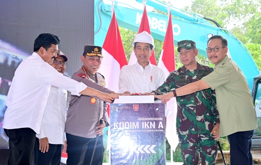 Presiden RI Groundbreaking | Presiden RI Groundbreaking | Presiden RI Groundbreaking Kodim IKN