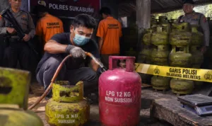 Pengoplosan LPG 3 Kg di Sukabumi Rugikan Negara Rp1,5 Miliar (Foto: Ilustrasi)