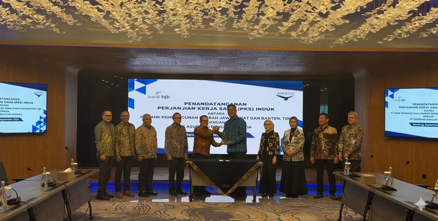 Askrida dan BJB Askrida dan bank bjb Tegaskan Kepercayaan Lewat PKS Strategis