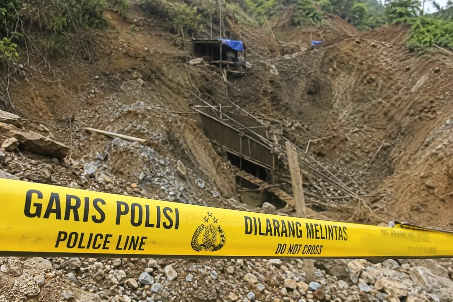 Tambang Ilegal Pohuwato Longsor, Pemilik Usaha Jadi Tersangka